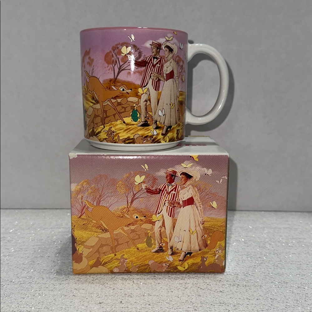 Disney Classic Mary Poppins Mug 90s Made in Japan
